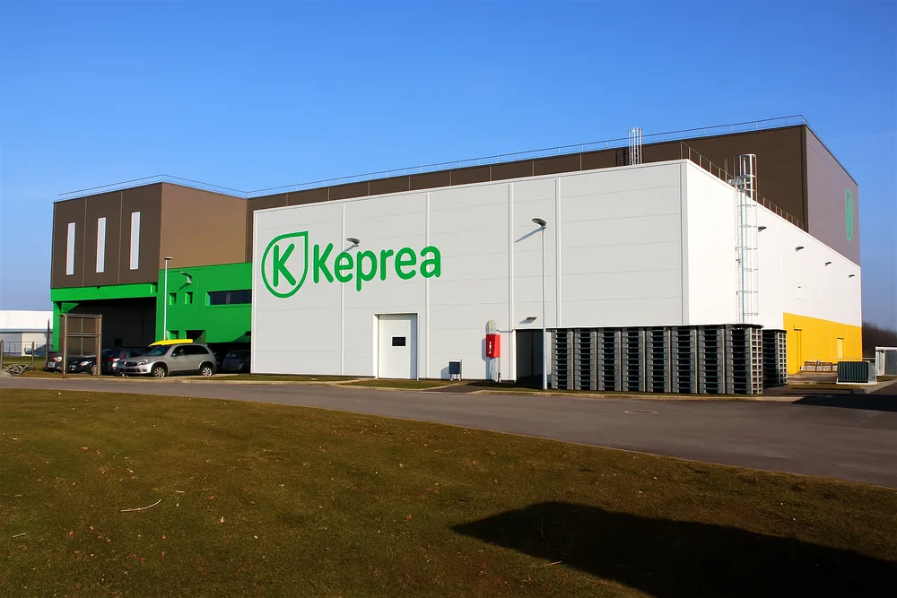Site de production Keprea à Damparis, bâtiment d'élevage et de transformation